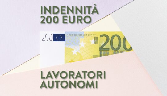 Indennità una tantum 200 euro: domande fino al 30 novembre