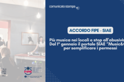 Nuovo accordo FIPE – SIAE per gli intrattenimenti musicali dal 1° gennaio 2024