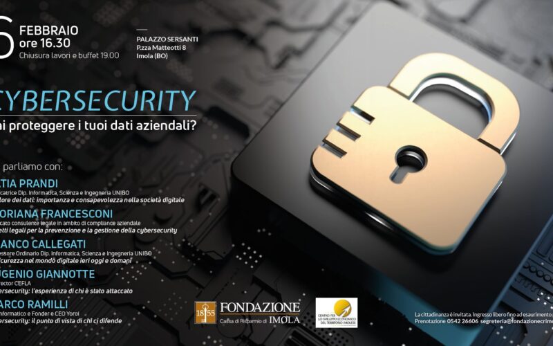 Convegno: Cyber security. Sai proteggere i tuoi dati aziendali?