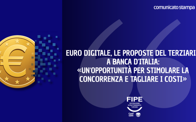 Euro digitale: dal terziario proposte per ridurre i costi dei pagamenti