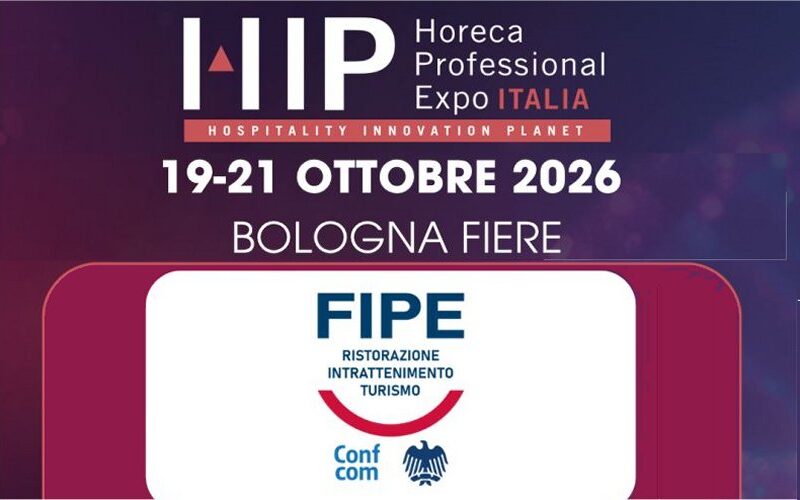 HIP – Horeca Professional Expo Italia: FIPE a BolognaFiere dal 19 al 21 ottobre
