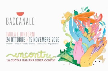 Baccanale 2026: dal 24 ottobre al 15 novembre a Imola torna la rassegna dedicata alla cultura del cibo